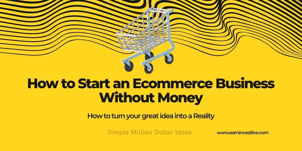 How to start an eCommerce business without money?