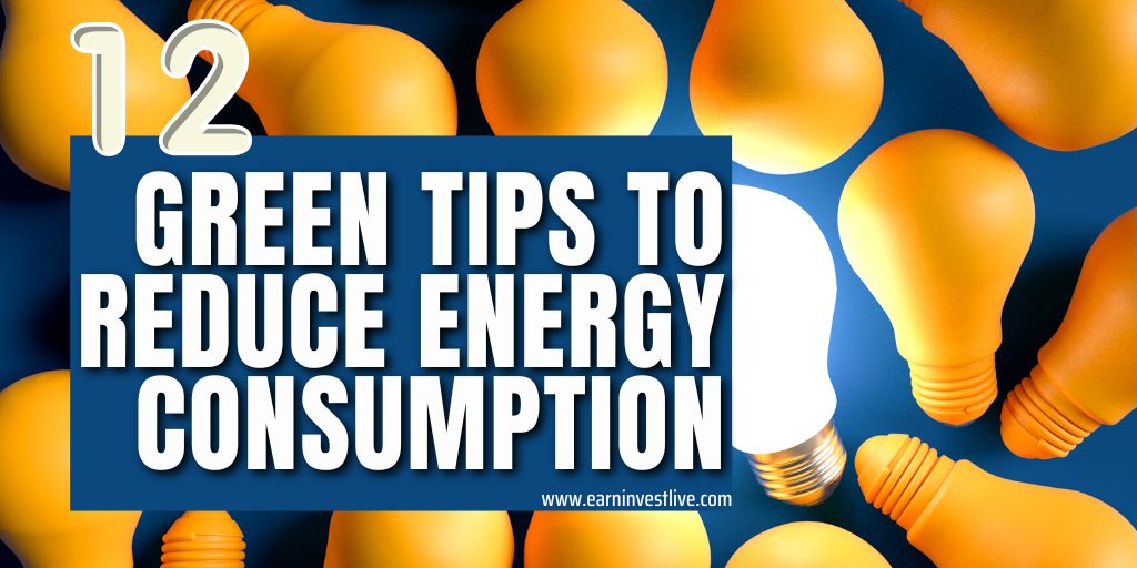 12 Green Tips to Reduce Energy Consumption and Save Money