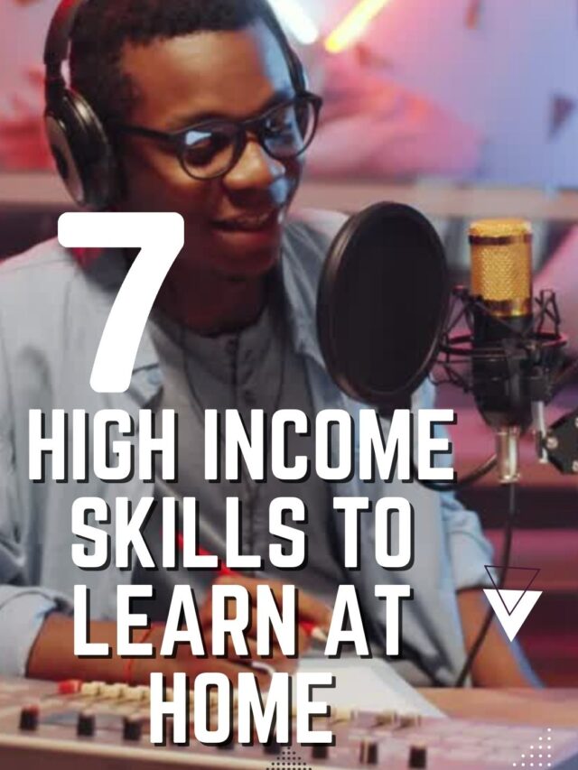 7 High Income Skills to Learn at Home